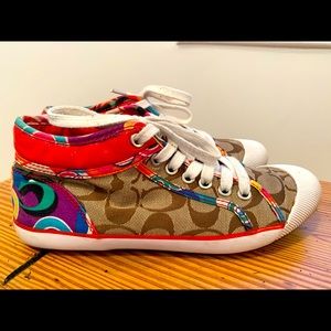 COACH Zoe Monogram sneakers